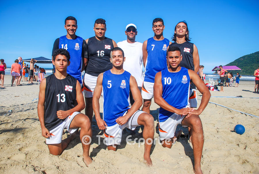 Equipe de Guarujá, 3ª colocada na 4ª etapa/Bertioga. (foto André Pereira / Tchê Esportes)