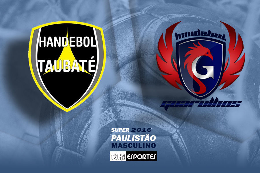 Taubaté vs Guarulhos. (arte Tchê Esportes)