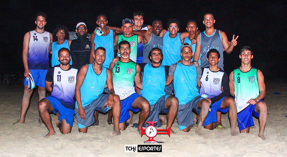 Guarujá, Campeão Juvenil Masculino. (André Pereira / Tchê Esportes)