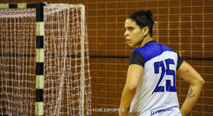 Dani Jóia, reforço do Pinheiros. (foto André Pereira / Tchê Esportes)