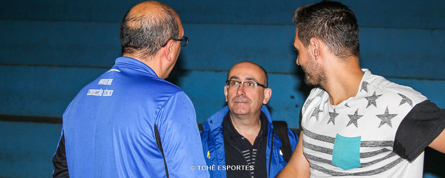 Jordi Ribera, técnico da Seleção Brasileira Masculina de Handebol. (foto André Pereira / Tchê Esportes)
