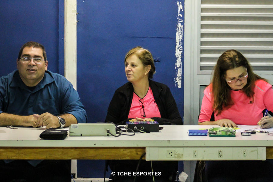 Bruno Melo, Delegado da partida. (foto André Pereira / Tchê Esportes)