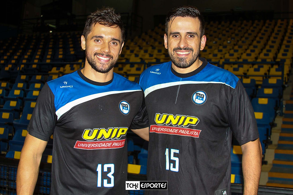 Diogo e Zeba juntos na temporada 2017. (foto André Pereira / Tchê Esportes)