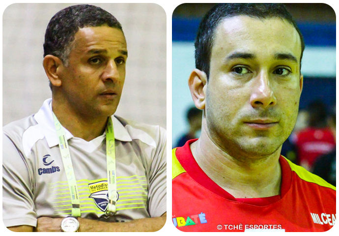 SB e Tatá, técnicos Metodista e Taubaté