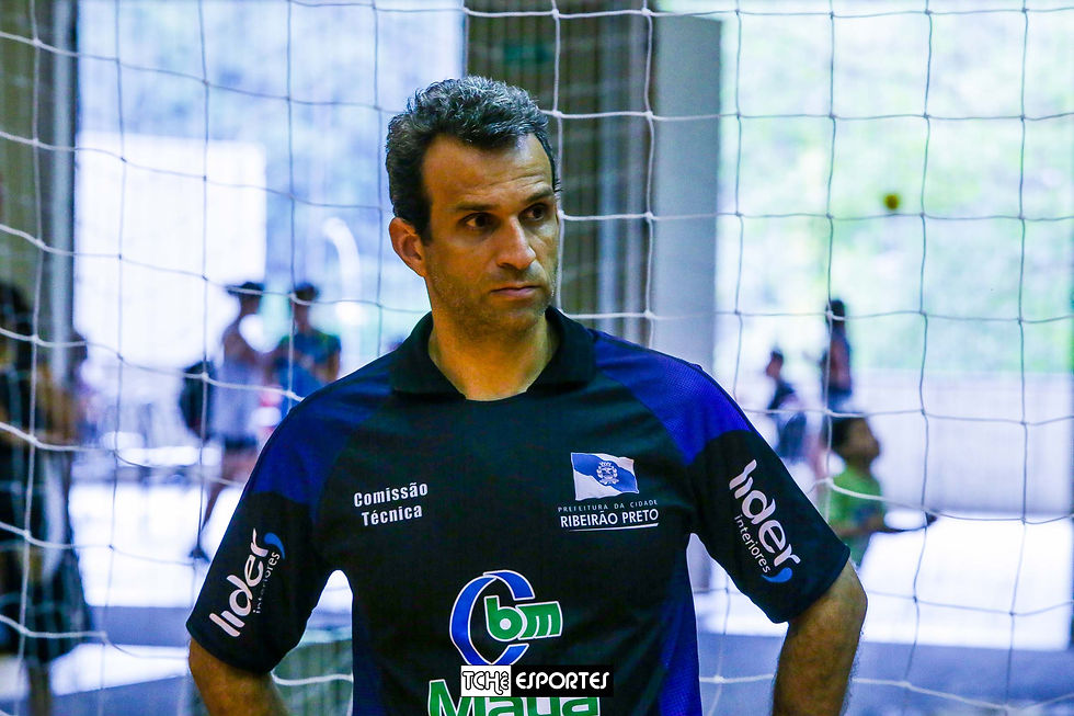 Miguel Jabur, técnico do Ribeirão Preto. (foto arquivo Tchê Esportes)