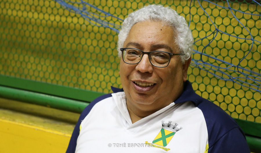 Rubens Piazza, técnico do Santo André. (foto André Pereira / Tchê Esportes)