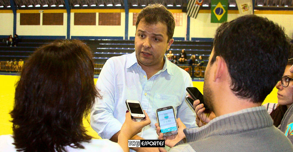 Ricardo Bochiccio, coordenador geral de esportes da UNIP. (foto André Pereira / Tchê Esportes)