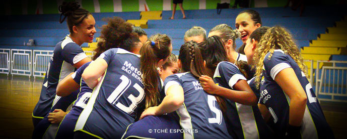 Equipe da Metodista. (foto arquivo Tchê Esportes)