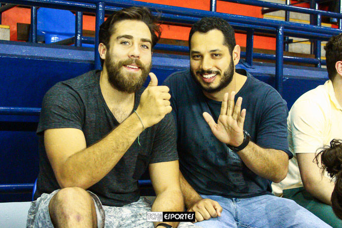Bruno Saurin e Bruno Diniz. (foto Andréa Rodrigues / Tchê Esportes)