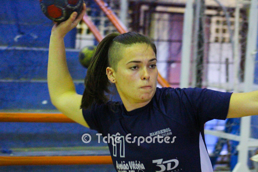 Kety Marcovicz, goleira do Guarulhos. (foto arquivo Tchê Esportes)