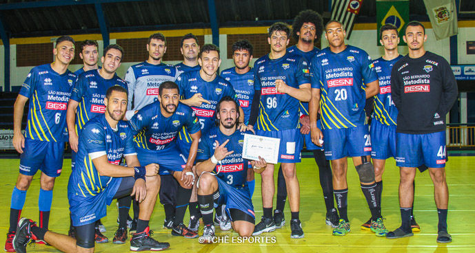 Equipe da Metodista. (foto André Pereira / Tchê Esportes)