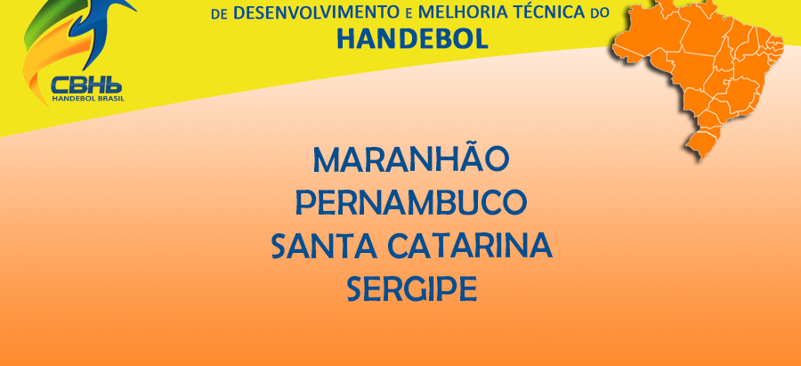 Acampamentos Regionais de Handebol visitam quatro estados
