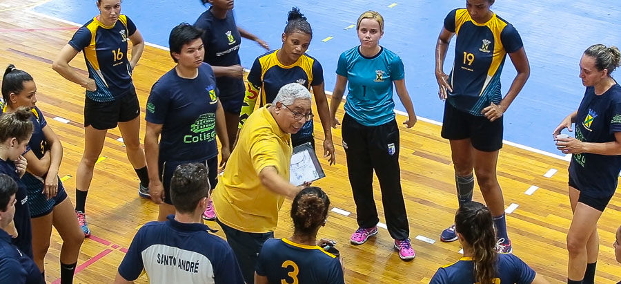 Santo André leva pressão da ACH, mas vence por 29 a 21