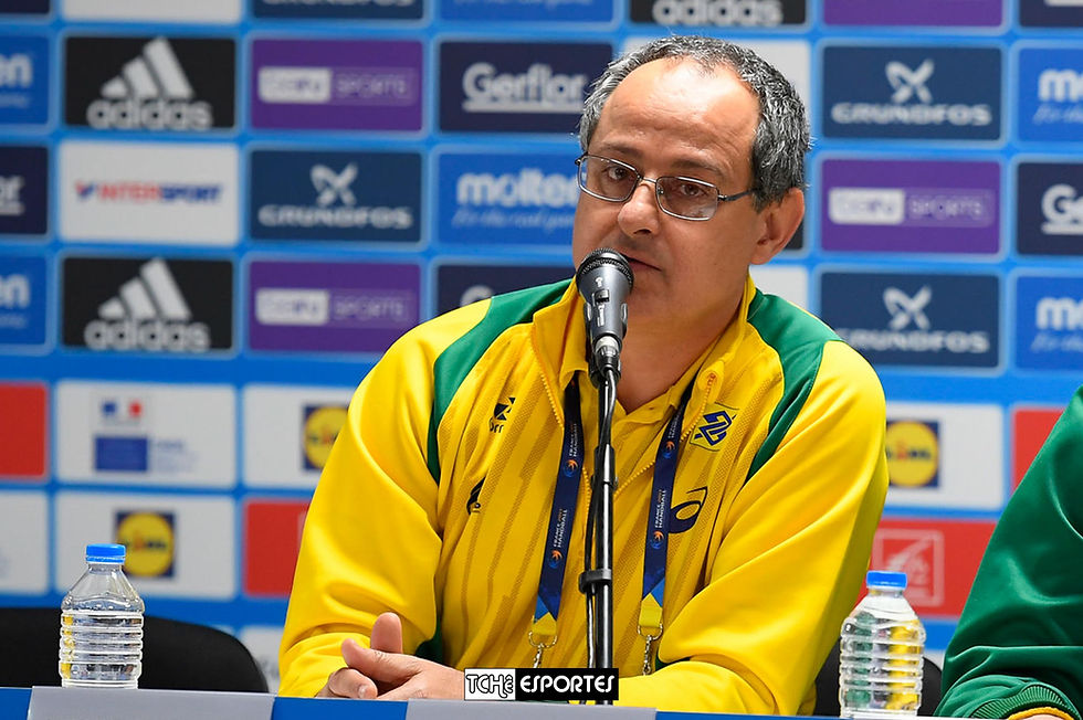 Washington Nunes, técnico da Seleção Brasileira. (foto Divulgação)