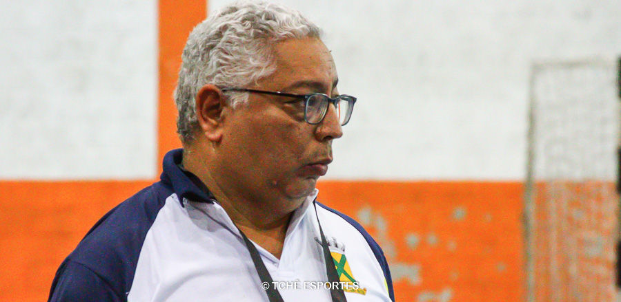 Rubens Piazza, técnico do Santo André. (foto André Pereira / Tchê Esportes)