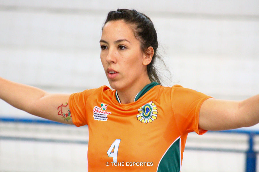 Dayana Clark, ex-Osasco, de volta ao São José. (foto arquivo Tchê Esportes)
