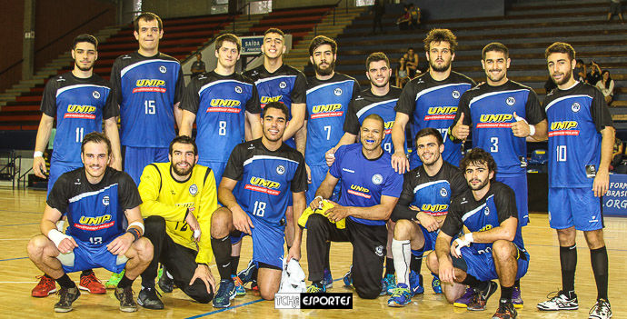 Equipe do EC Pinheiros. (foto André Pereira / Tchê Esportes)