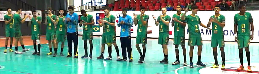 Seleção Brasileira Juvenil Masculina de Handebol. (foto reprodução DiversaTV)