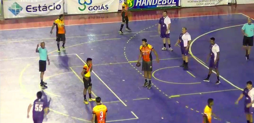 Jogos do masculino encerram rodada da ConferĂȘncia Centro-Oeste da Liga Nacional de Handebol