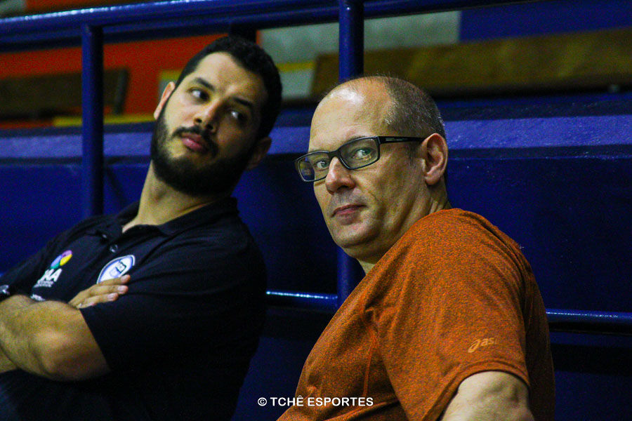 Morten Soubak, técnico da Seleção Brasileira Feminina de Handebol. (foto André Pereira / Tchê Esportes)