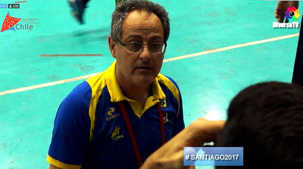 Washington Nunes, técnico da Seleção Brasileira Juvenil Masculina (foto arquivo)