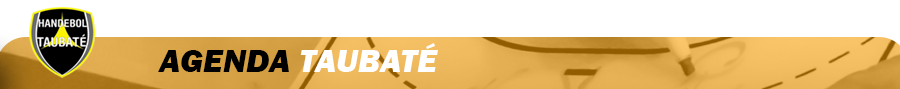 Agenda Taubaté. (arte Tchê Esportes)