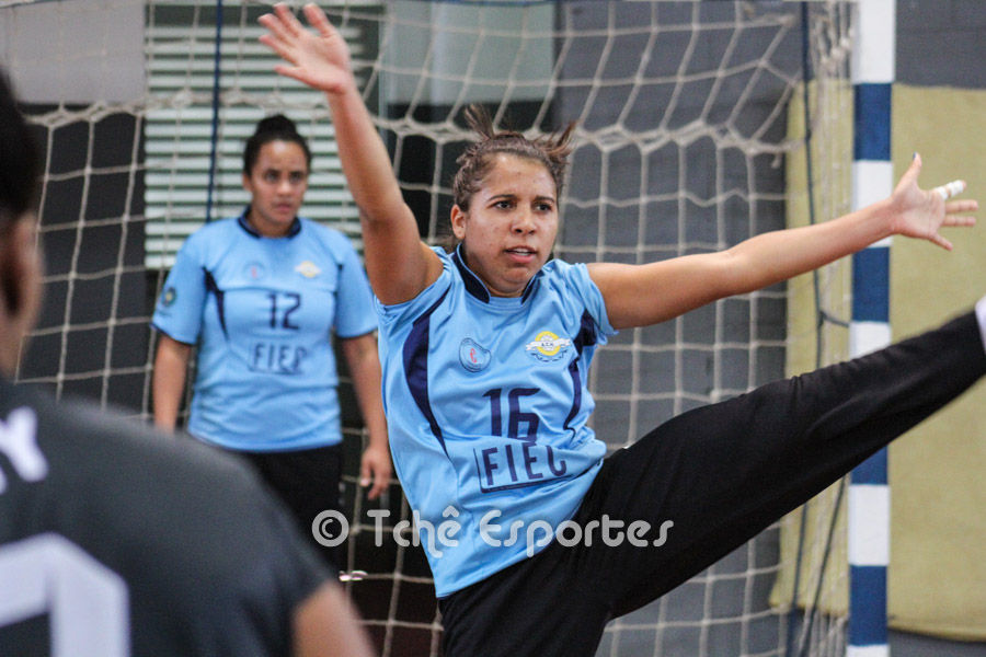 Jamylle Junqueira, goleira da ACH. (foto arquivo Tchê Esportes)