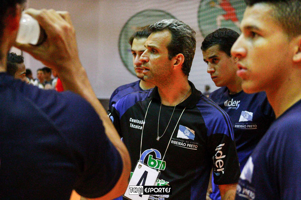 Miguel Jabur, técnico do Ribeirão Preto. (foto arquivo Tchê Esportes)