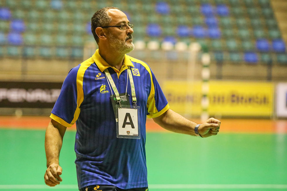 Washington Nunes, técnico da Seleção Masculina e Handebol. (foto Cinara Piccolo/Photo&Grafia )