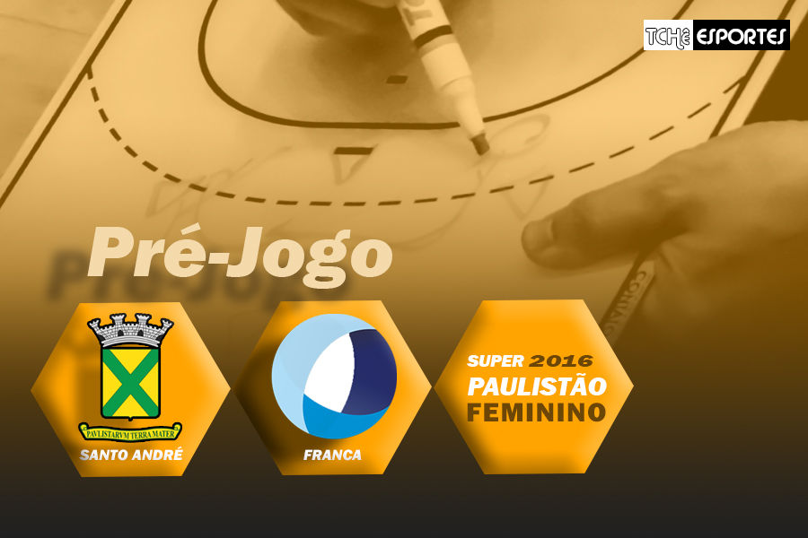 Pré-Jogo: Santo André vs Franca. (arte Tchê Esportes)