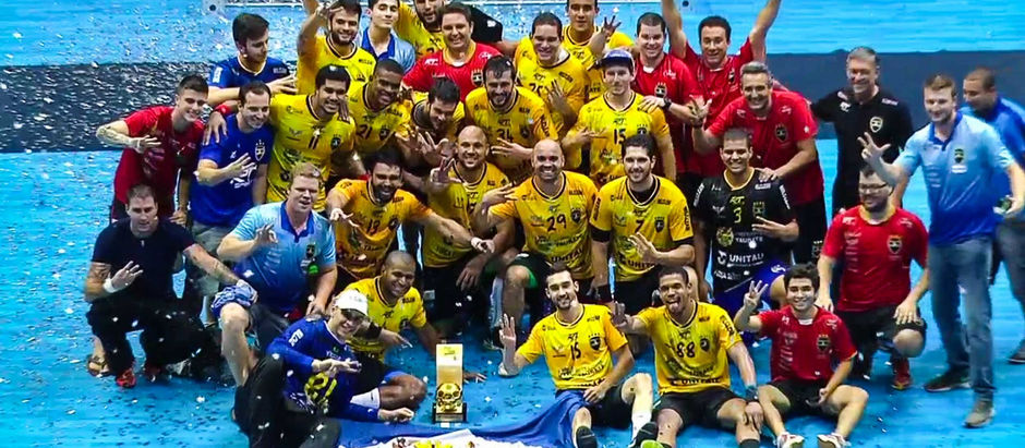 Invicto na Liga Masculina de Handebol, Taubaté volta a gritar "É campeão" em 2016