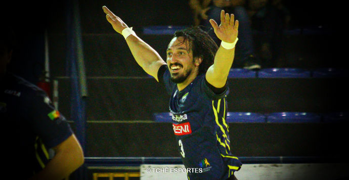 Jayson, da Metodista. (foto André Pereira / Tchê Esportes)