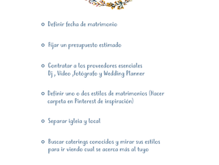 Wedding Timeline