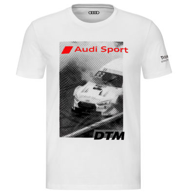Audi Sport Shirt DTM, Mens, white, S