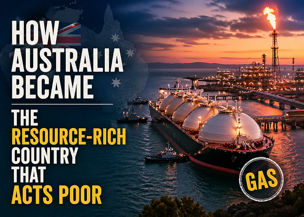 How Australia Became The Resource-Rich Country That Acts Poor