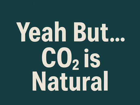 Yeah But… CO₂ Is Natural