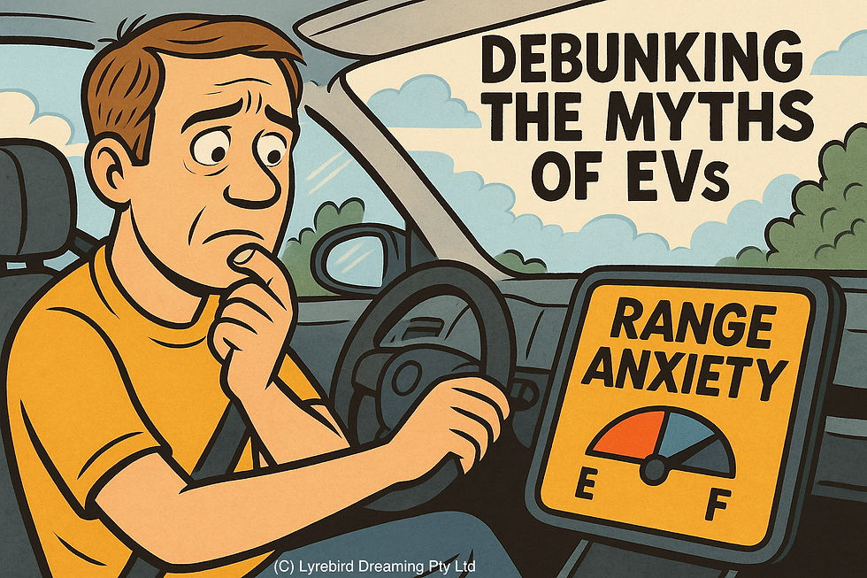 Climate Conscience Man had range anxiety until he realised the benefits of EVs.