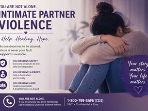 Understanding Intimate Partner Violence: Recognizing the Signs and Finding a Path to Safety