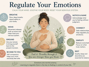 From Overwhelmed to Grounded: How to Regulate Your Emotions