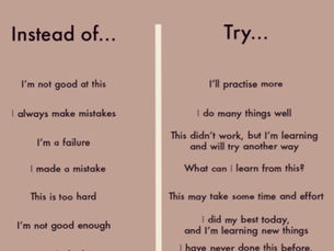 Changing the Conversation in Your Head