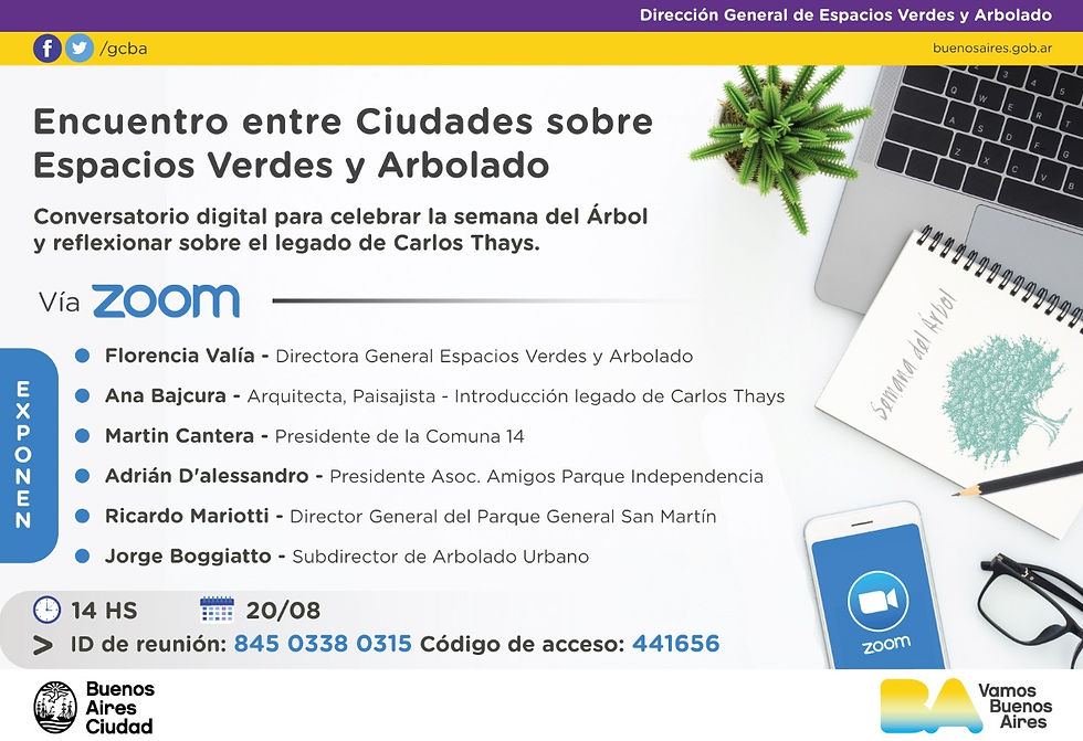 Encuentro nacional - Carlos Thays
