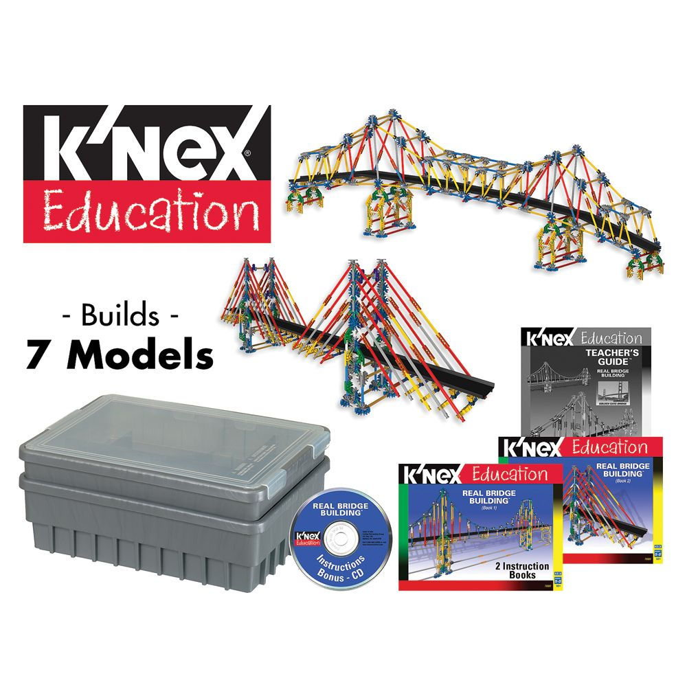 K'NEX Education Real Bridge Building Set