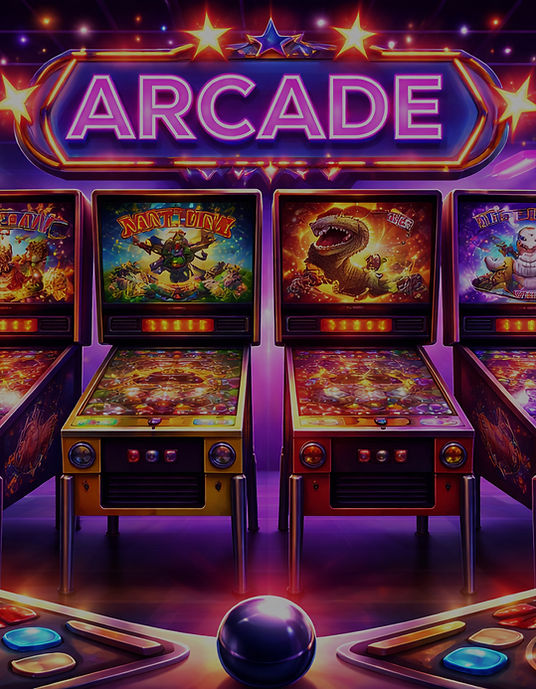 Jeux d'arcades et de flippers