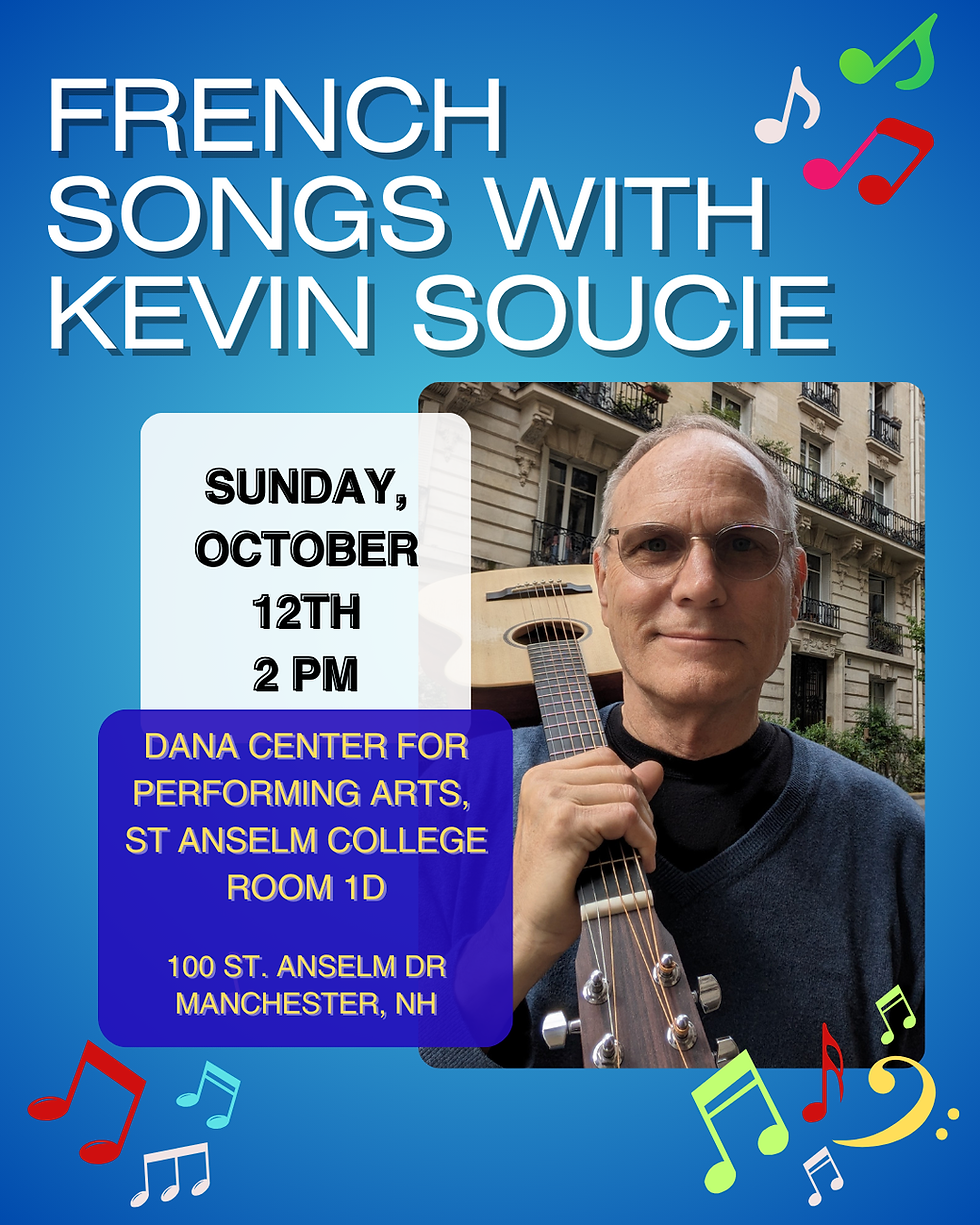 French Songs with Kevin Soucie, 10/12/2025