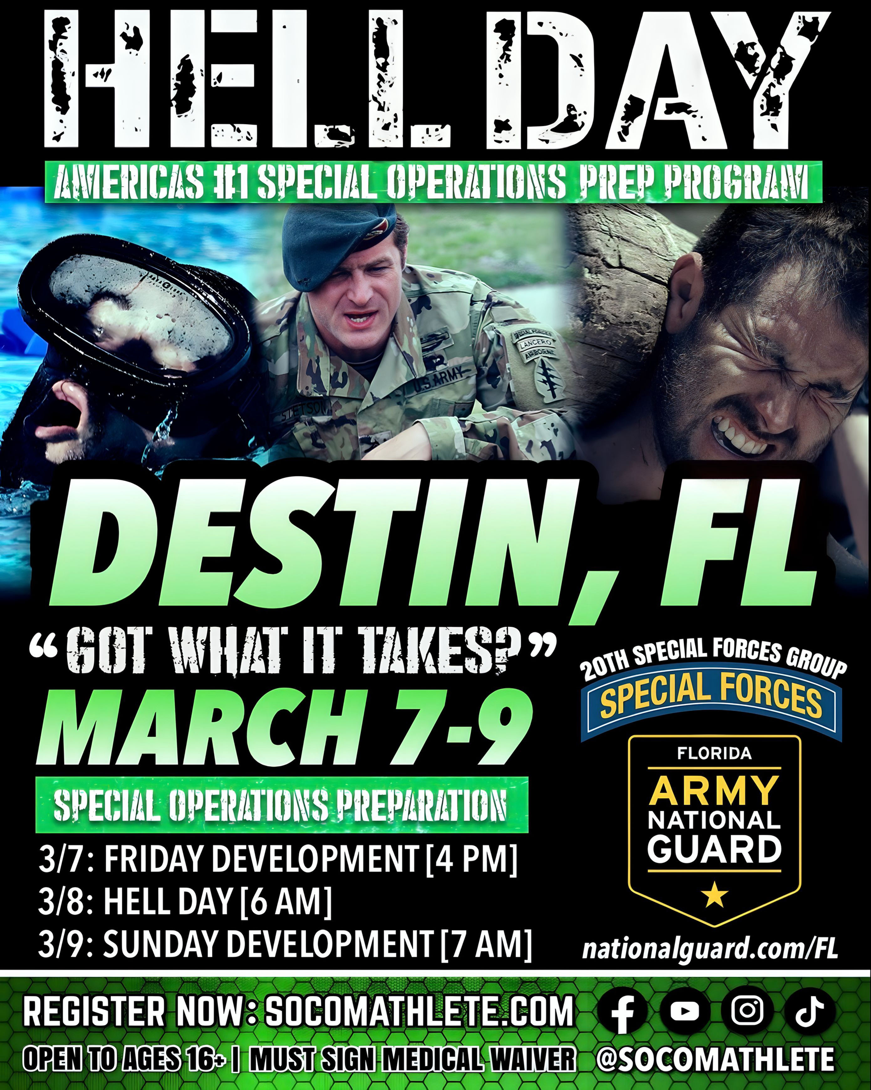 [Event Full] (Basic) Full Weekend Mentorship Package: Destin, FL 7-9 MAR 2025