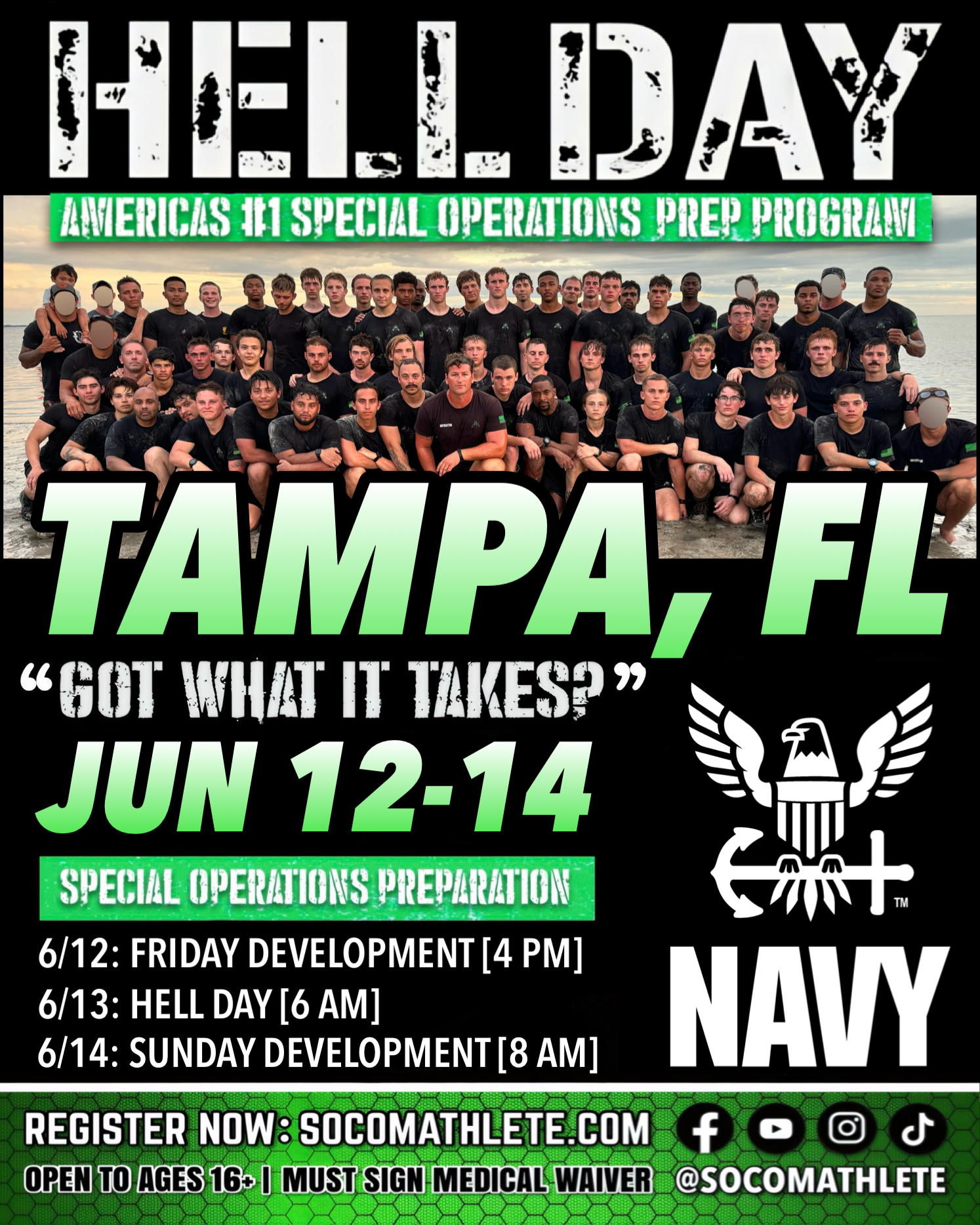 (Basic) Full Weekend Mentorship Package: Tampa, FL 12-14 JUN 2026