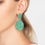 Thumbnail: Monte Carlo Earring Gold Emerald Zircon