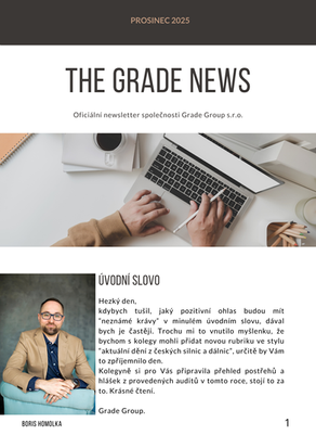 The Grade News - prosinec 2026