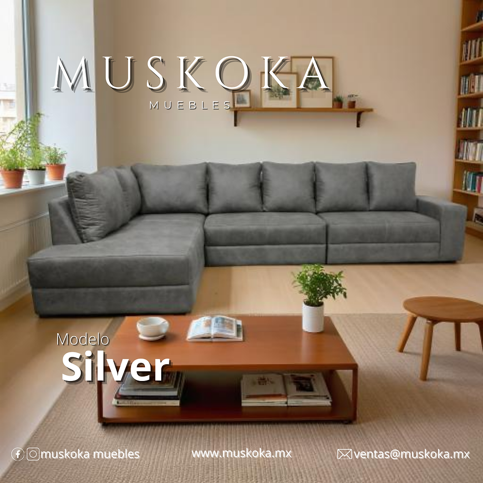 Miniatura: Sala Silver / Chaise Longue con Respaldo Izquierdo