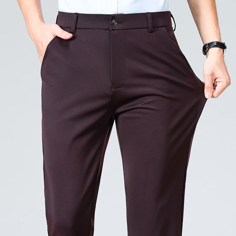 Smart Formal Trousers – Slim Business Pants